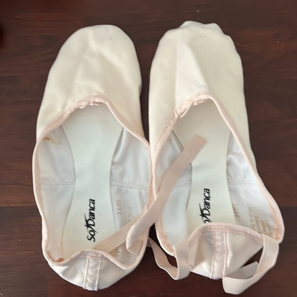 SoDanca Shoes - Pink cotton ballet slippers